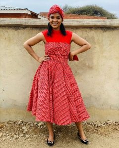 Top Shweshwe Dresses 2024 For Chic African Women 2
