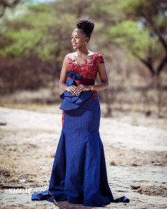 Trendy Tswana Traditional Dresses 2024 For South African Ladies