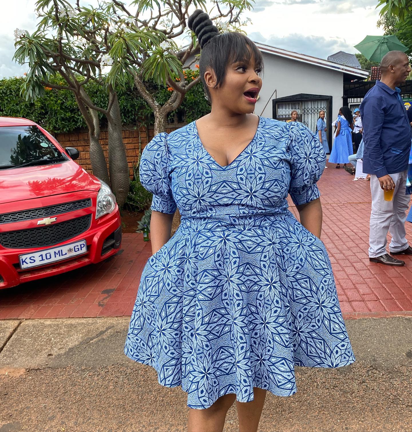 Unique Traditional Shweshwe Dresses For South African Wedding 2024