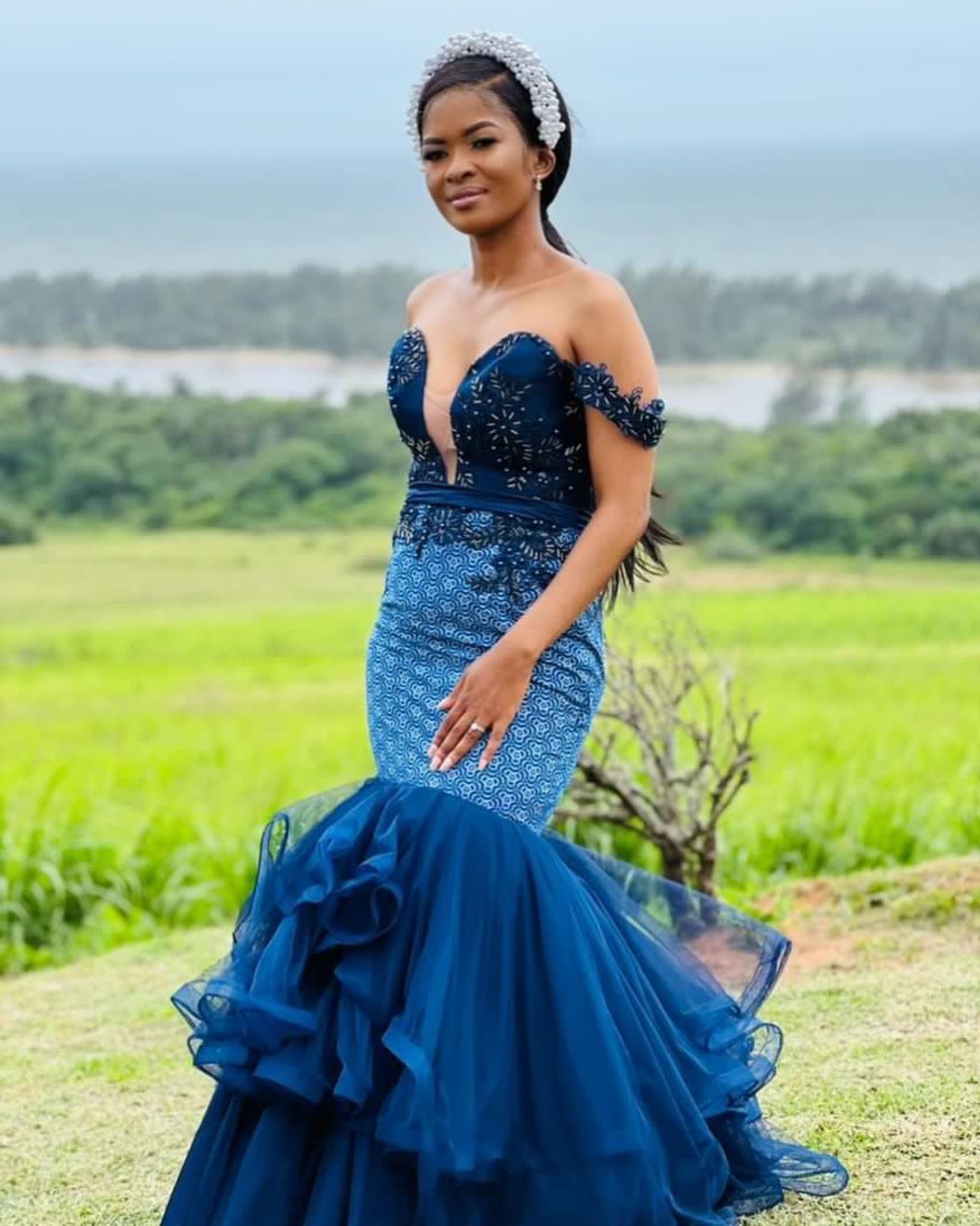 Get Ready for 2024 with the Hottest Shweshwe Dresses Styles for Ladies 30