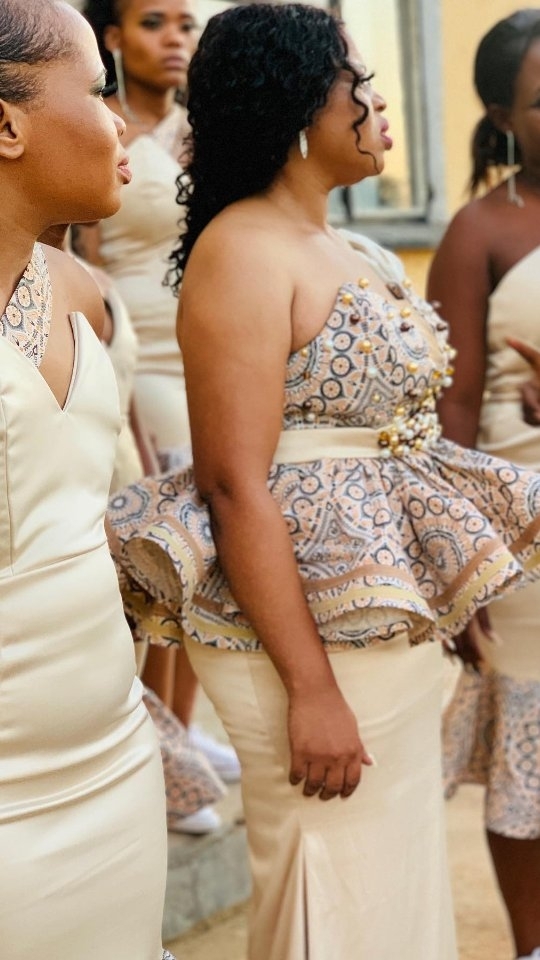 Explore the Rich Heritage of Shweshwe Dresses for Makoti 48