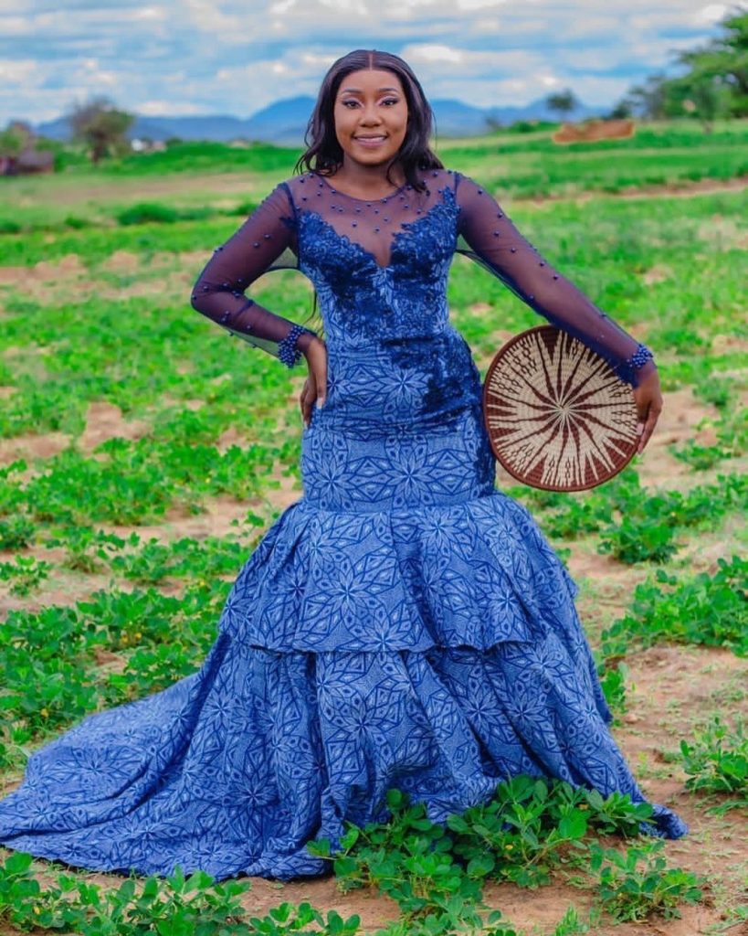 Explore the Rich Heritage of Shweshwe Dresses for Makoti 29
