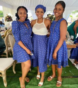 Amazing Traditional Shweshwe Styles For Wedding Makoti 2024 13