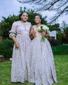 Best Shweshwe Dresses Ideas For South African Girls 2024 7