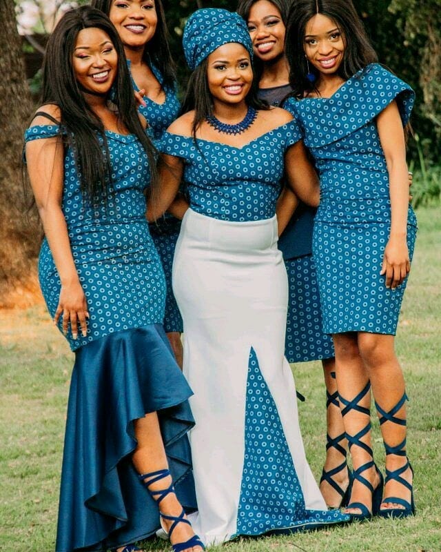 Best Shweshwe Traditional Attire For South African Ladies 2024 17