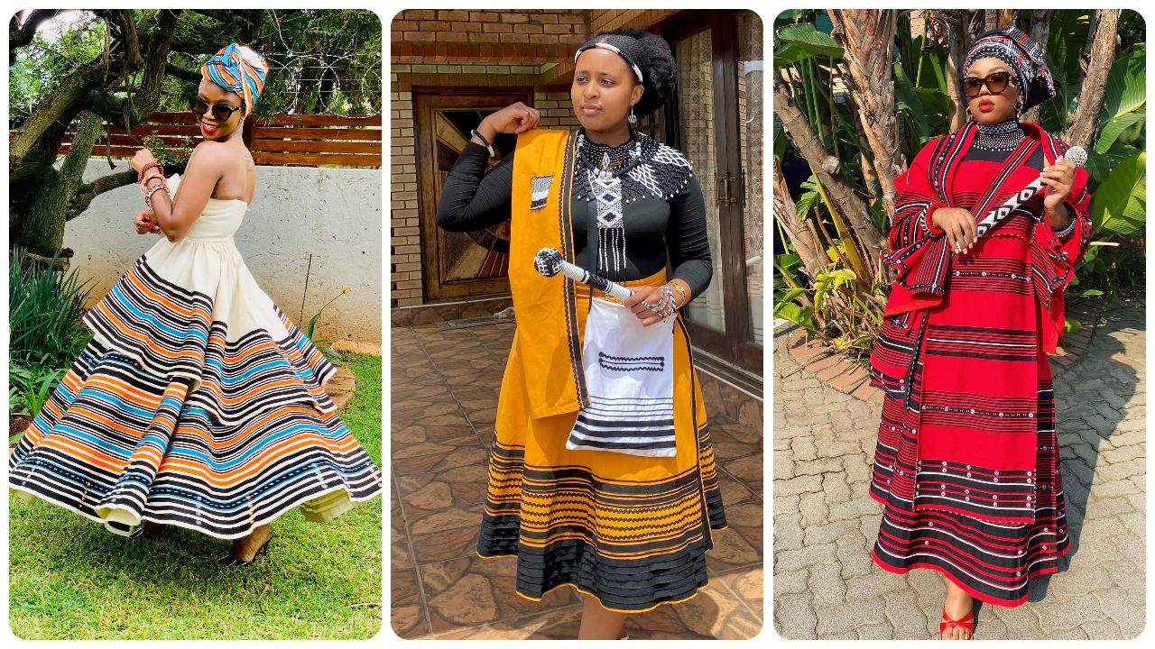 Colorful Xhosa Traditional Wedding Attire For Events 2024