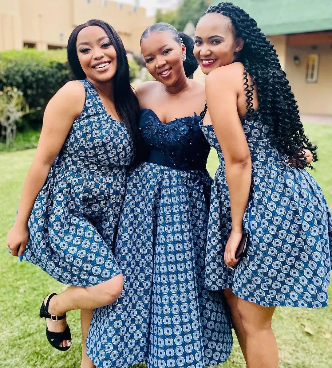 Fashionable Shweshwe Dresses 2024 For South African Ladies 24