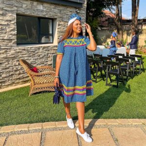 Latest Sepedi Traditional Wedding Dresses For South Africans 2024 9