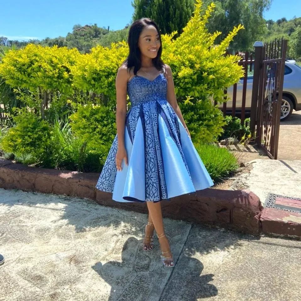 From Runways to Makoti 2024: Traditional Shweshwe Dresses Steal the Show 16
