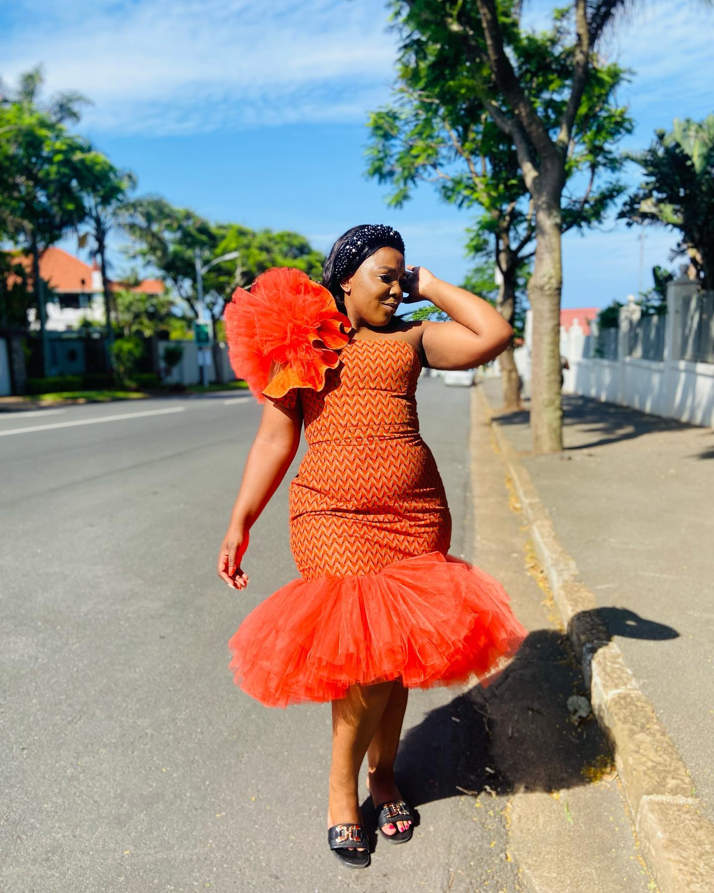 From Runways to Makoti 2024: Traditional Shweshwe Dresses Steal the Show 23