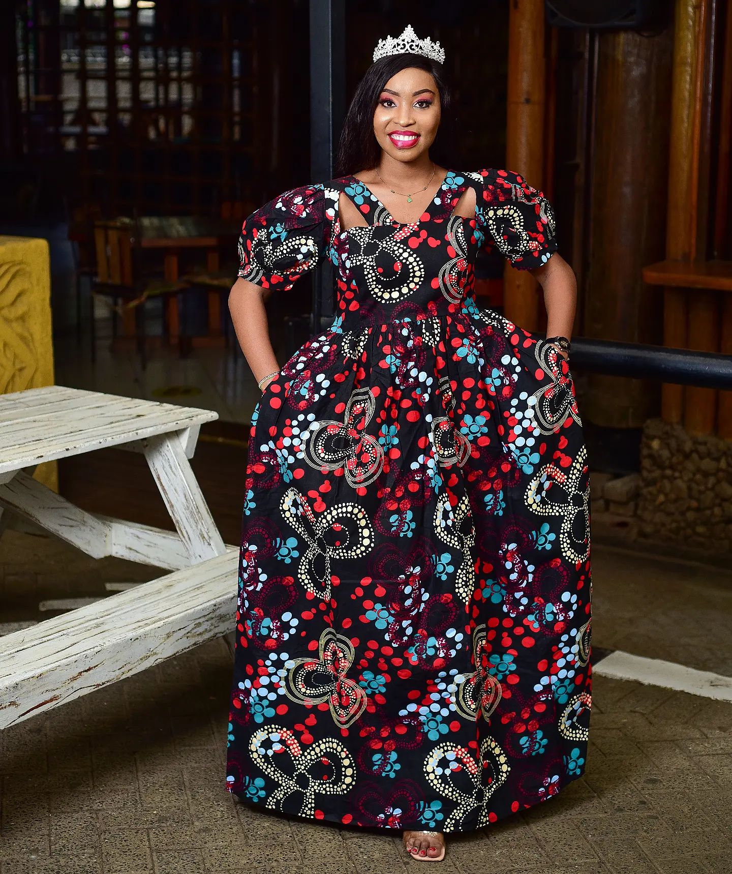 Latest Traditional Kitenge Dresses Designs for Ladies 2024 27