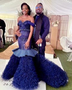 Beautiful Shweshwe Dress Ideas for Makoti's Wedding 2