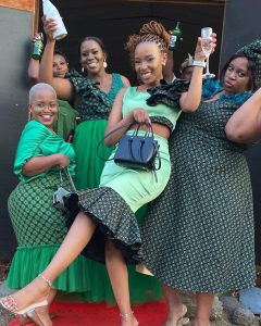 Newest Traditional Shweshwe Dresses For South African Wedding 2024 9