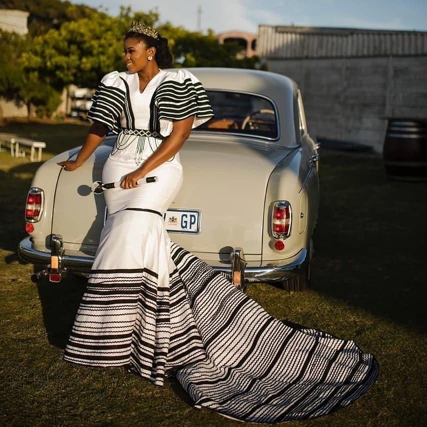 Pretty Xhosa Traditional Dresses 2024 For South African Women 17