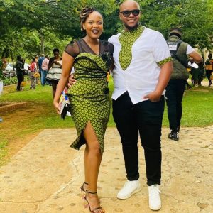 Shweshwe Traditional Dresses Designs For South African Wedding 2024 14