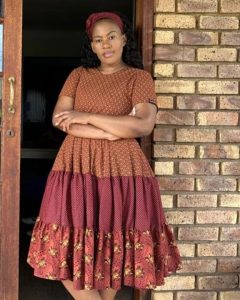 Styling Tips and Trends for Traditional Shweshwe Dresses at Makoti 2024 10