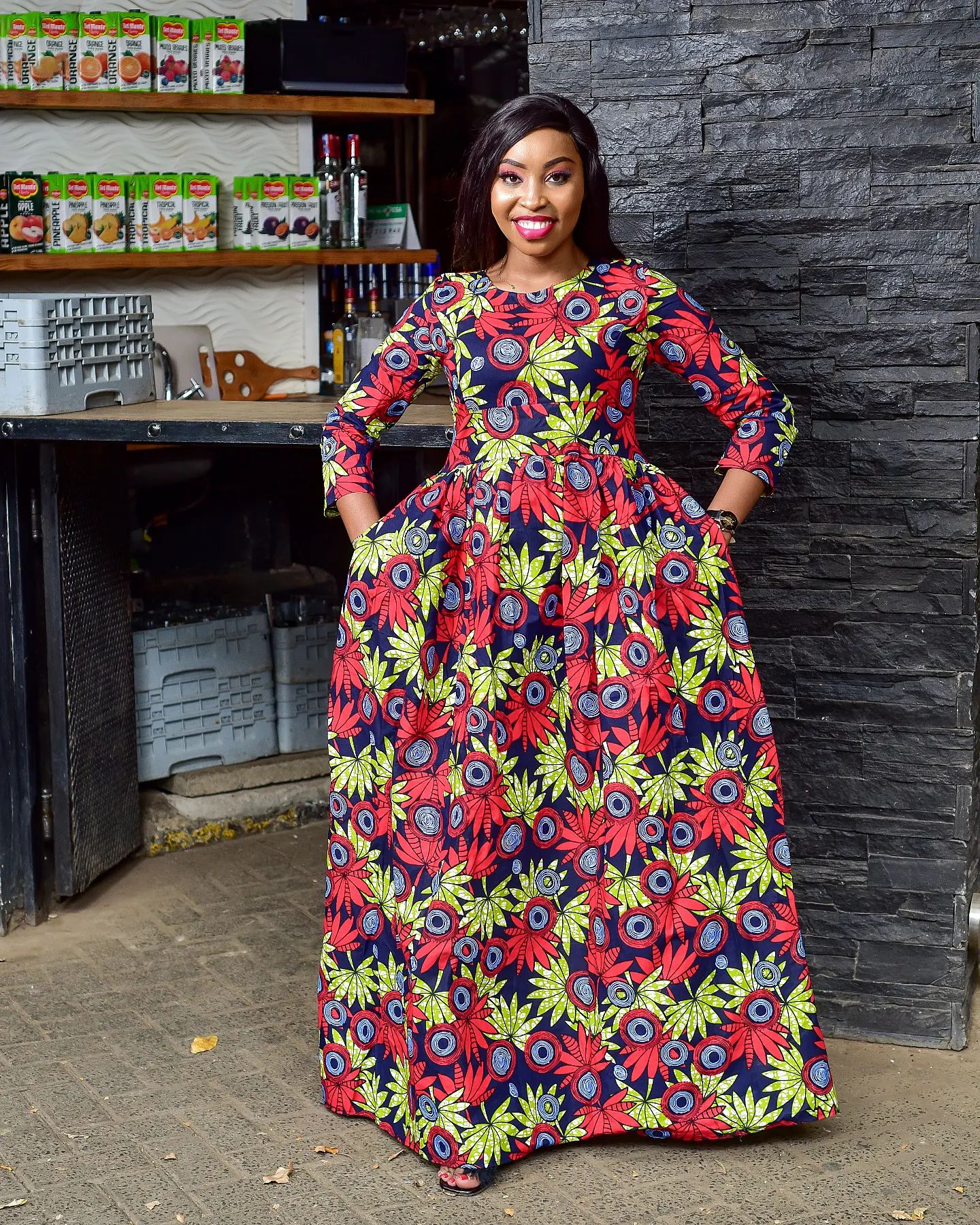 Stylish Kitenge Wedding Dresses Designs For Special Events 37