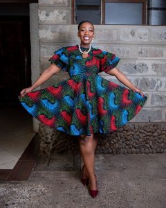 Stylish Kitenge Wedding Dresses Designs For Special Events 10