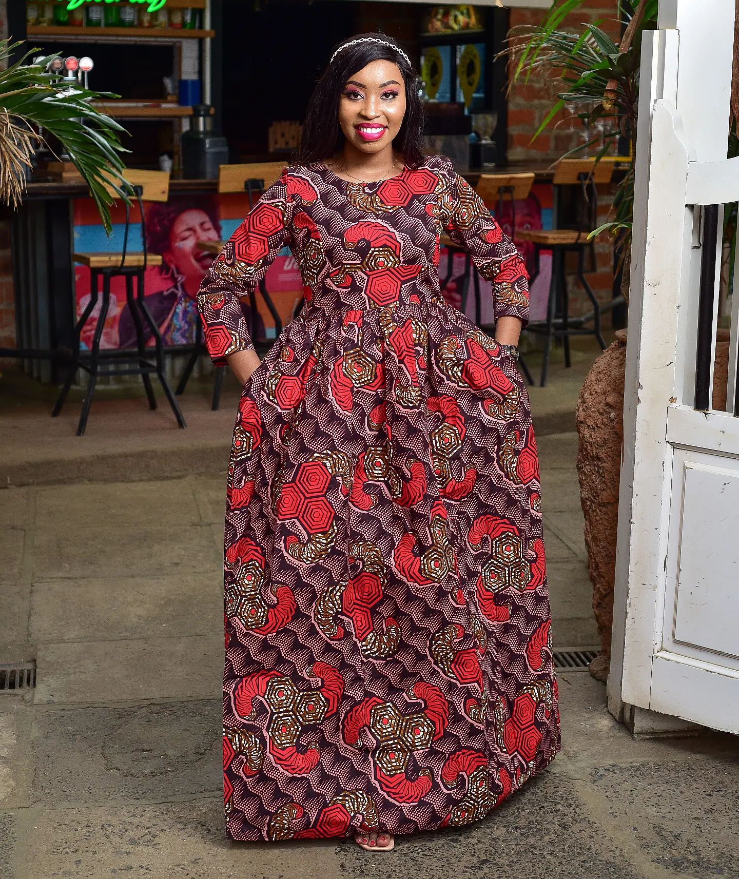 Stylish Kitenge Wedding Dresses Designs For Special Events 22