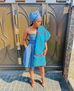 The Most Elegant South African Tswana Traditional Dresses 2024 6