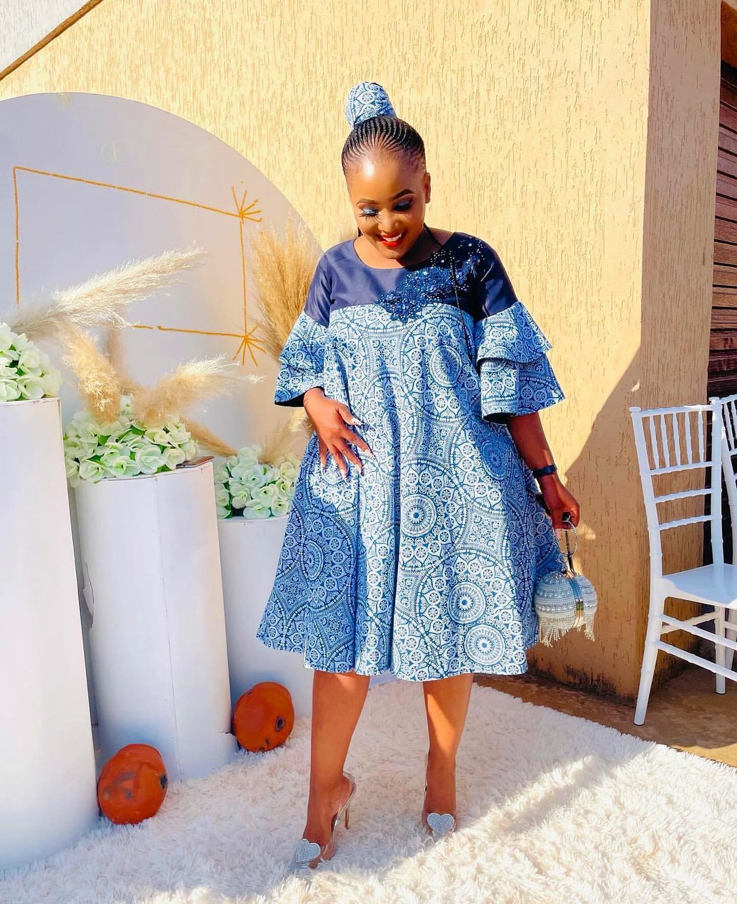 The Most Elegant South African Tswana Traditional Dresses 2024 23