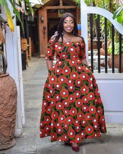 The Most Influential Kitenge Dresses Designs For Ladies 2024 9