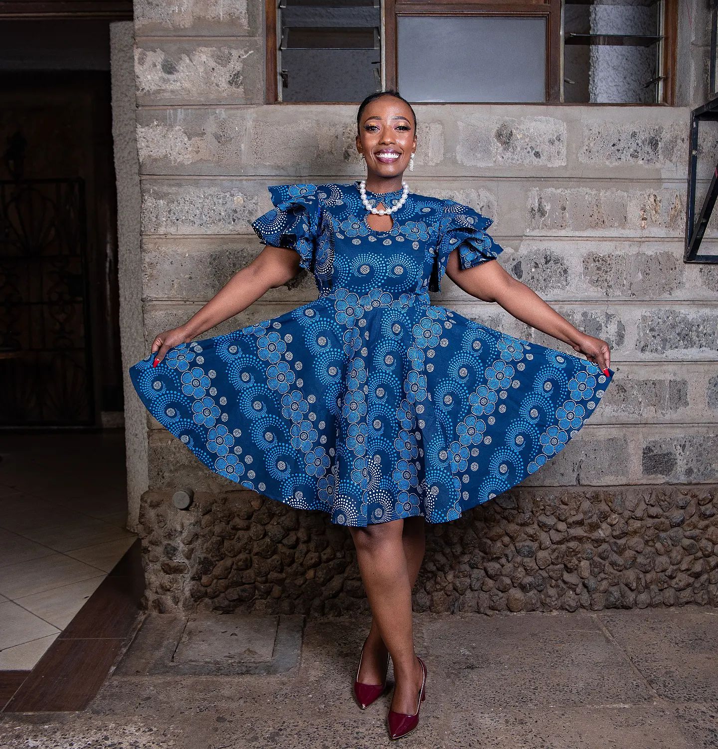 The Most Influential Kitenge Dresses Designs For Ladies 2024 20