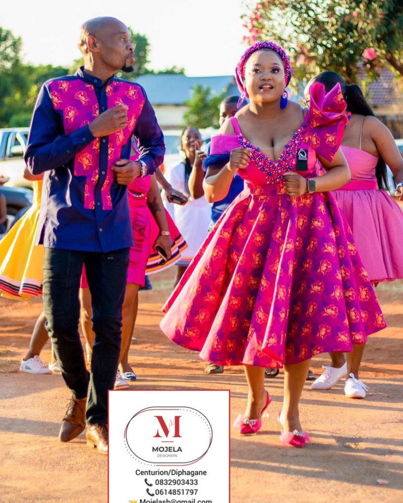 Step up Your Style Game: Traditional Shweshwe Dresses for Makoti 2