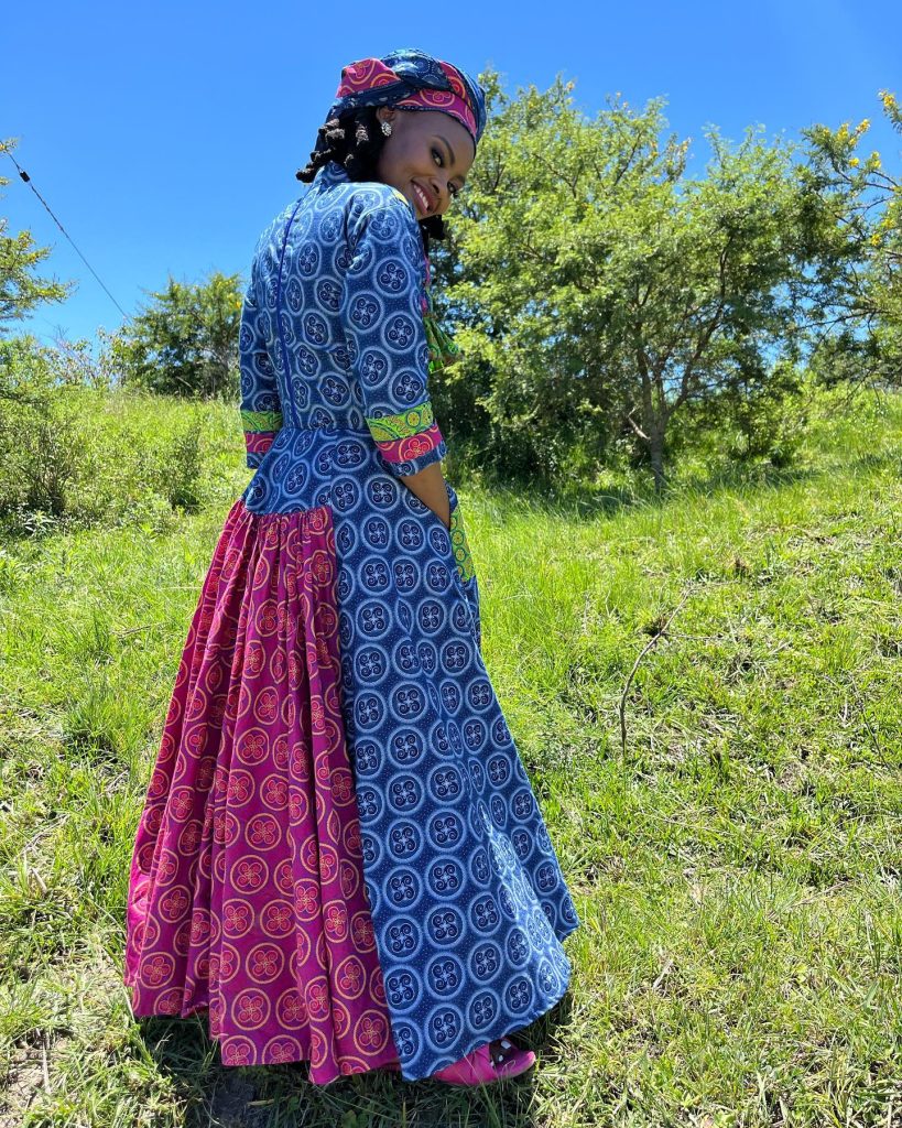 Step up Your Style Game: Traditional Shweshwe Dresses for Makoti 17