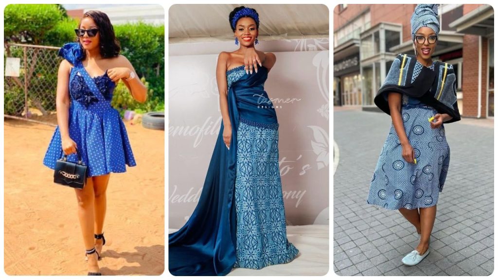 Trendy South African Tswana Traditional Dresses 2024 For Wedding