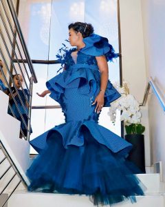Trendy South African Tswana Traditional Dresses 2024 For Wedding  1