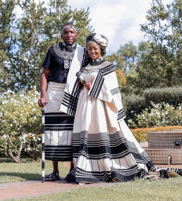 Umbhaco Xhosa Traditional Attire For South African Ladies 2024