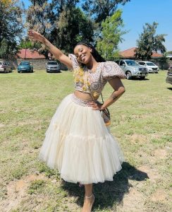 Unique Shweshwe Traditional Dresses 2024 For Wedding Events 7