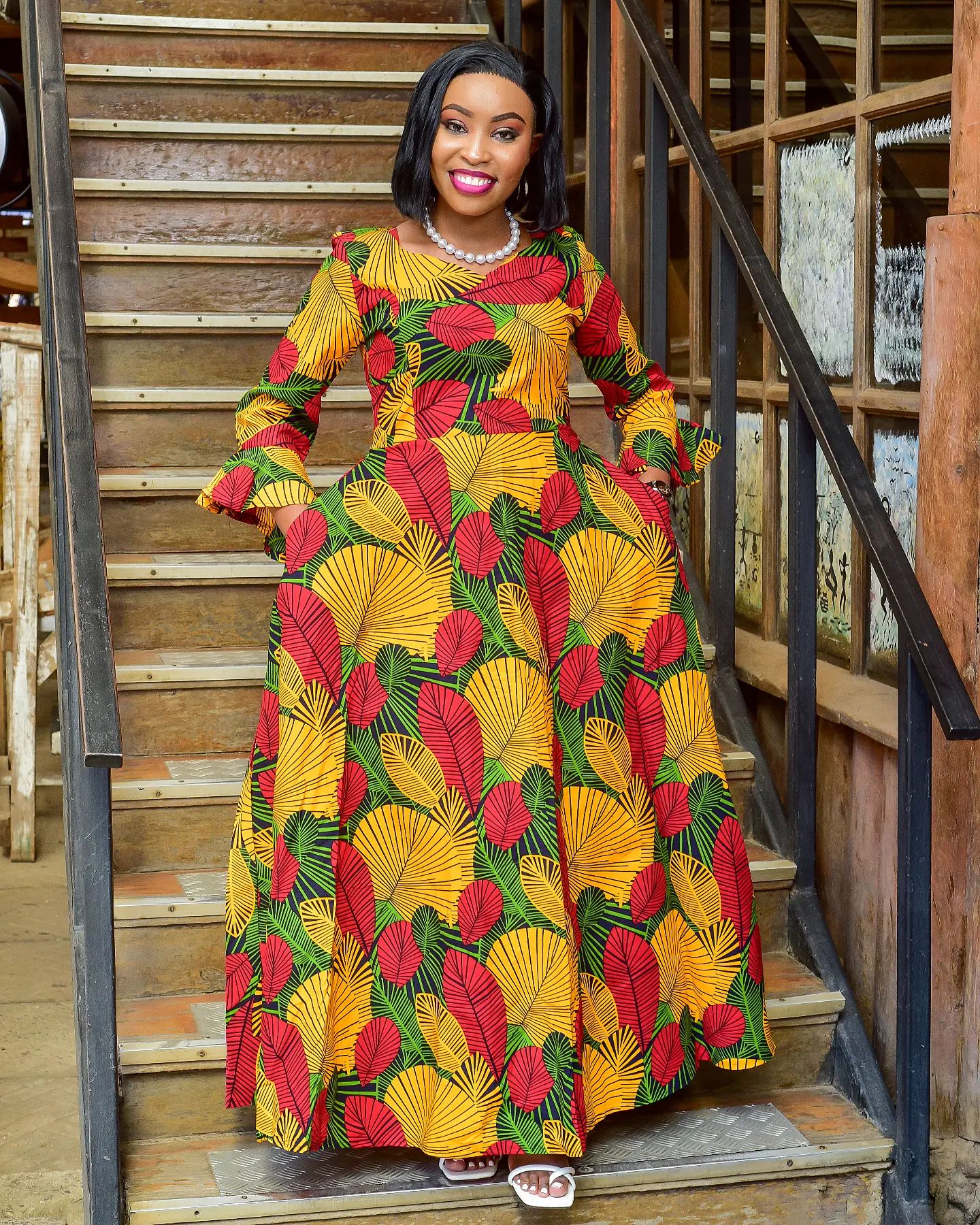 A Canvas of Culture: Exploring the Vibrant World of Kitenge Dresses 18