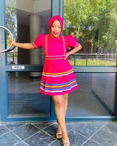 A Celebration of Color: The Vibrant Palette of Sepedi Dress 4