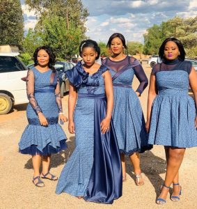 Bridal Bliss: Stunning Shweshwe Wedding Dresses for Your Big Day