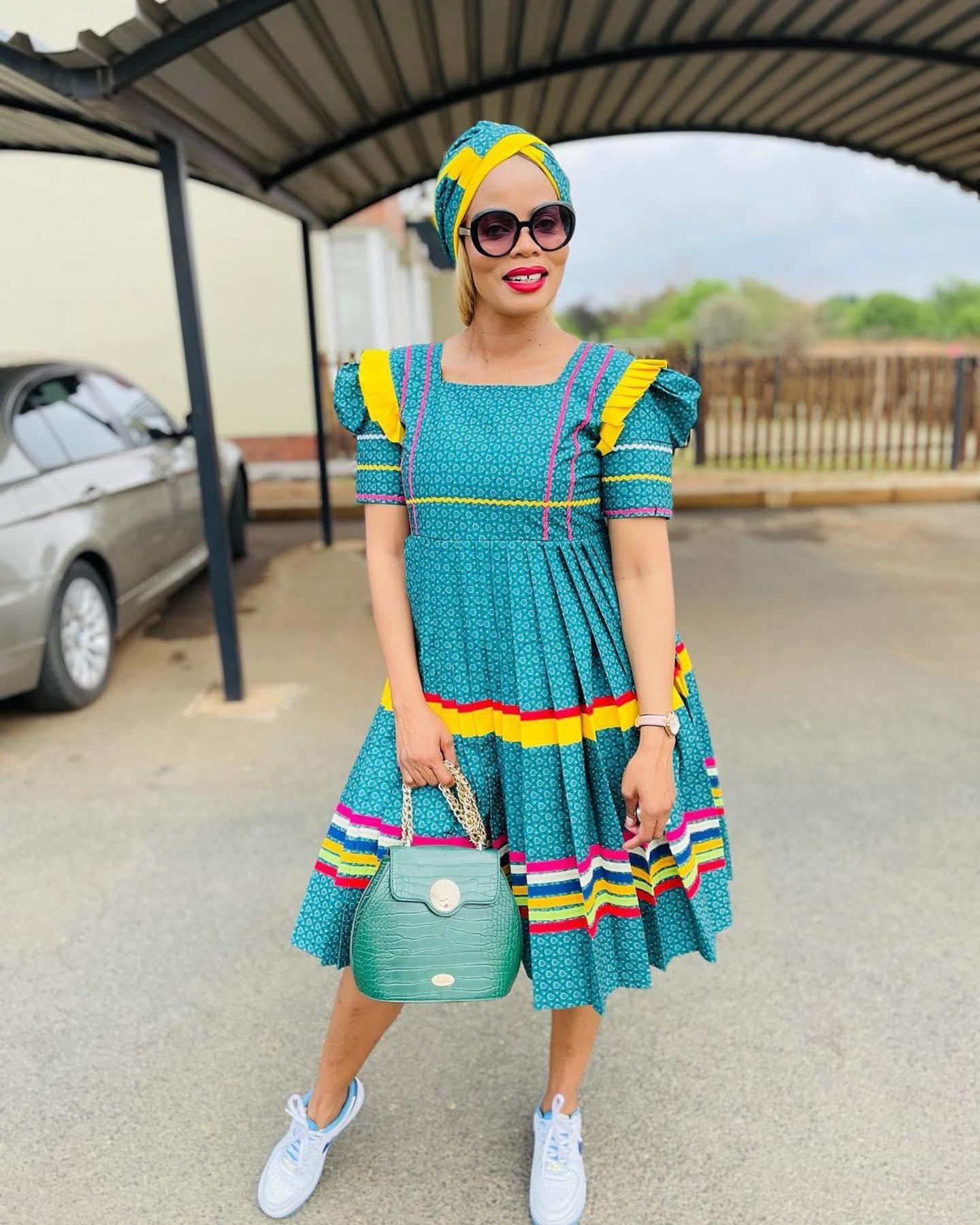 Celebrity-Inspired: Dazzling Sepedi Dress Ideas You Can Rock 23