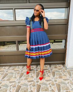 Celebrity-Inspired: Dazzling Sepedi Dress Ideas You Can Rock 13