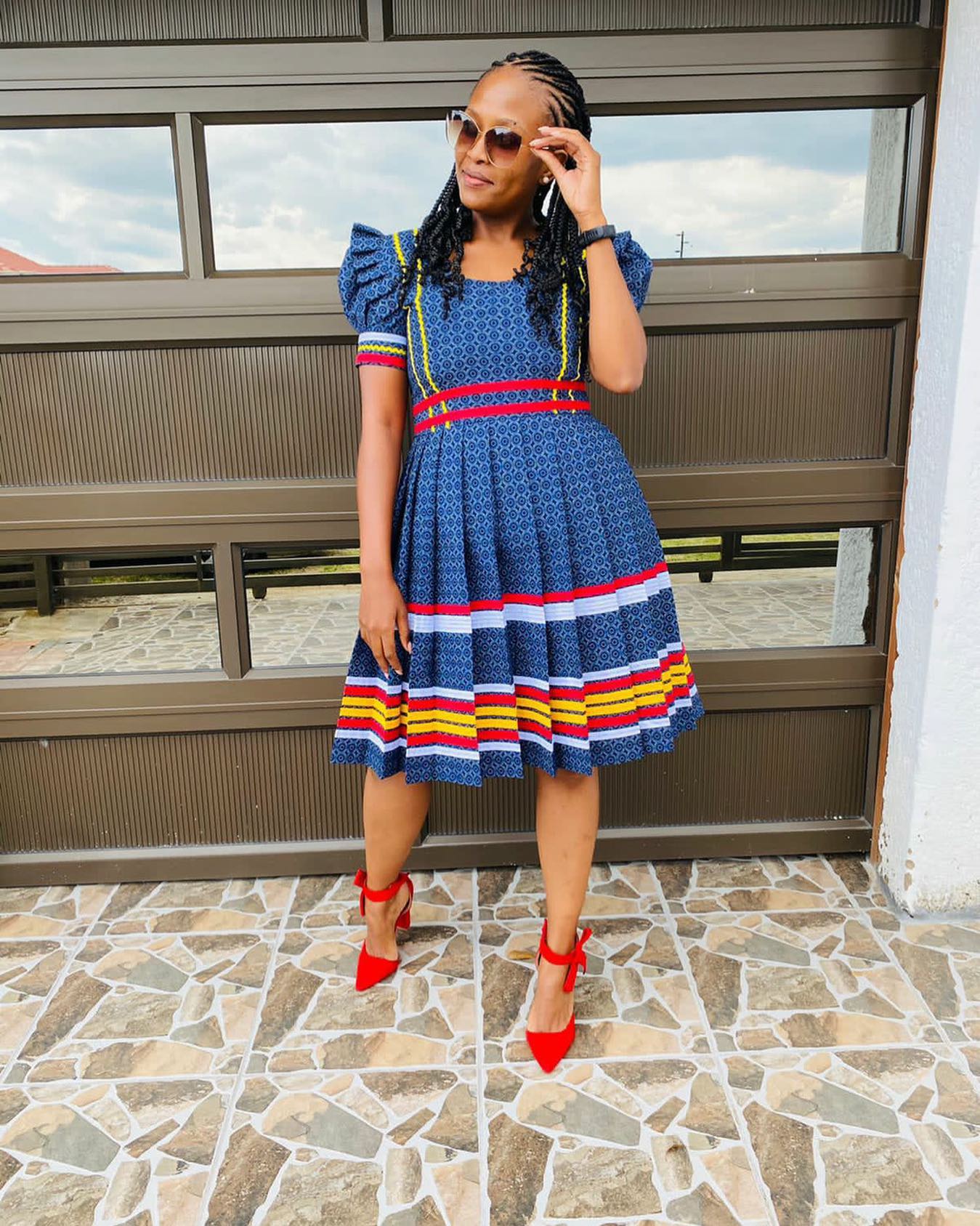 Celebrity-Inspired: Dazzling Sepedi Dress Ideas You Can Rock 24
