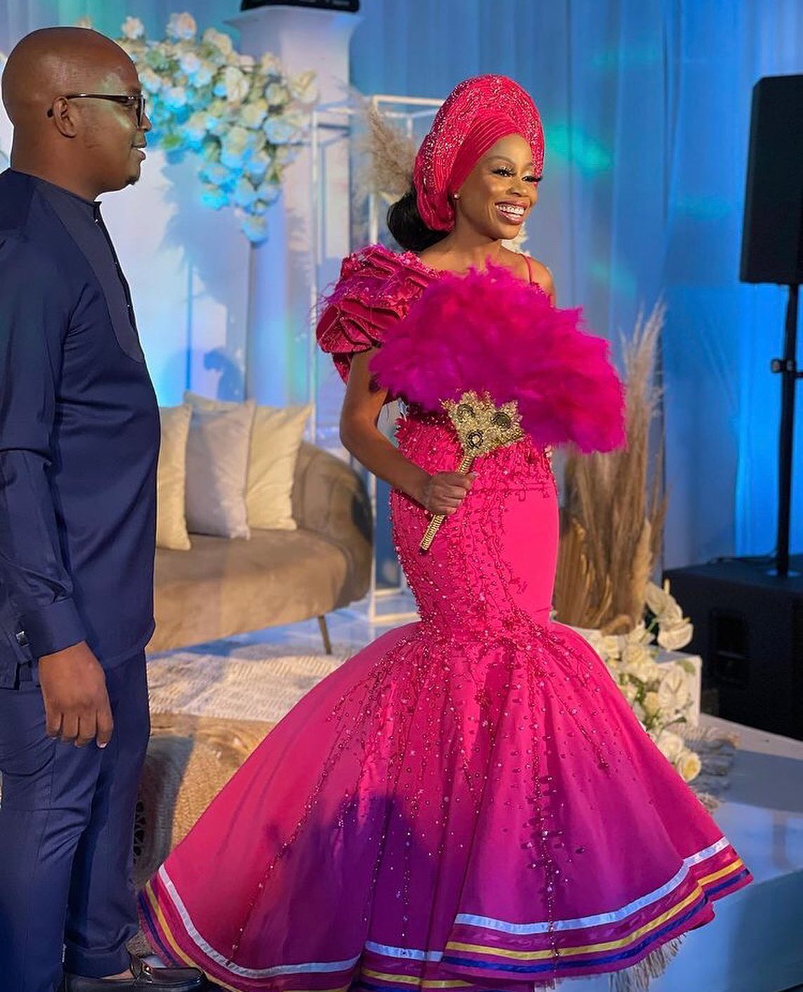 Celebrity-Inspired: Dazzling Sepedi Dress Ideas to Steal the Show 22