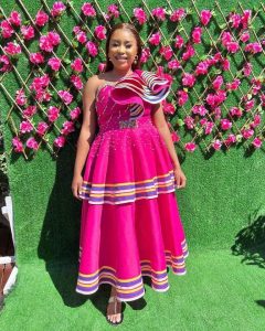 Dressed in Grace: Unveiling the Beauty of Sepedi Traditional Dresses 6