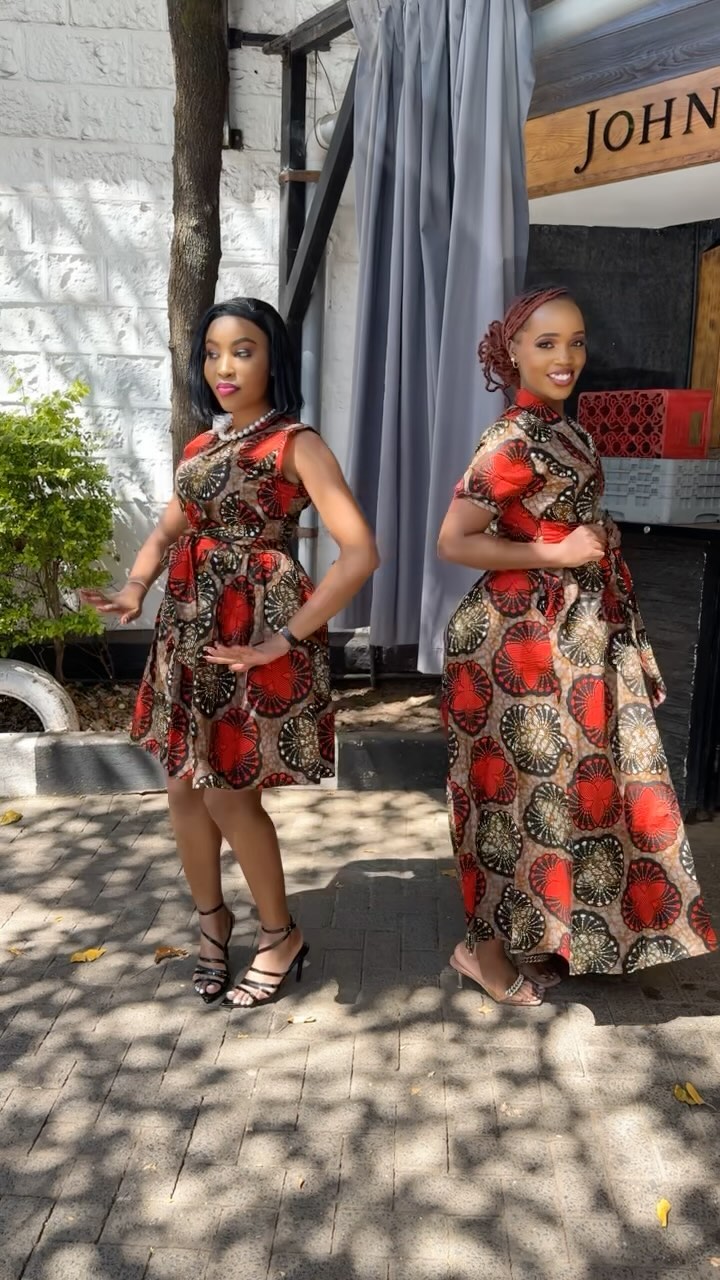 From Runway to Reality: Stunning Kitenge Dresses You Can Wear Now 37