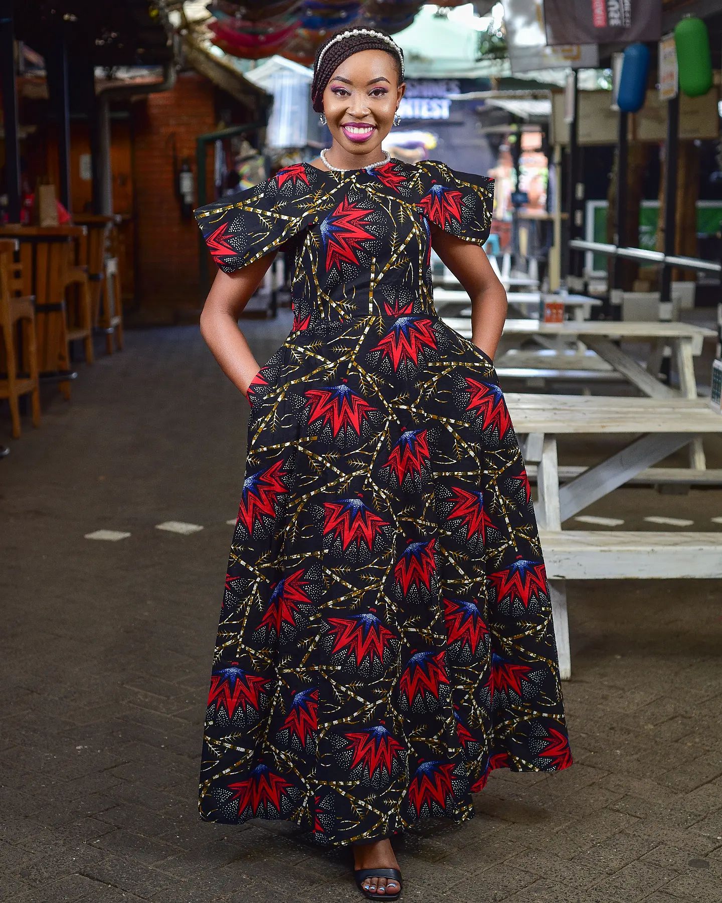 From Runway to Reality: Stunning Kitenge Dresses You Can Wear Now 43