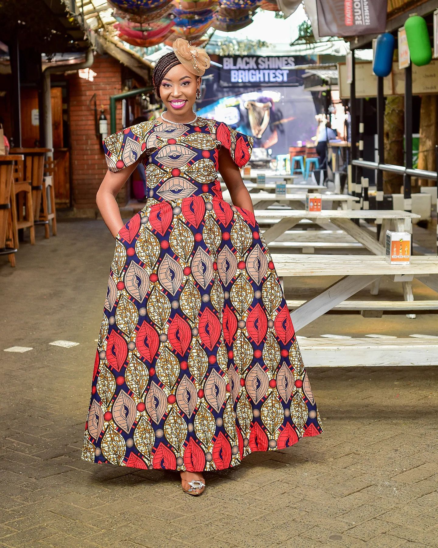 From Runway to Reality: Stunning Kitenge Dresses You Can Wear Now 45