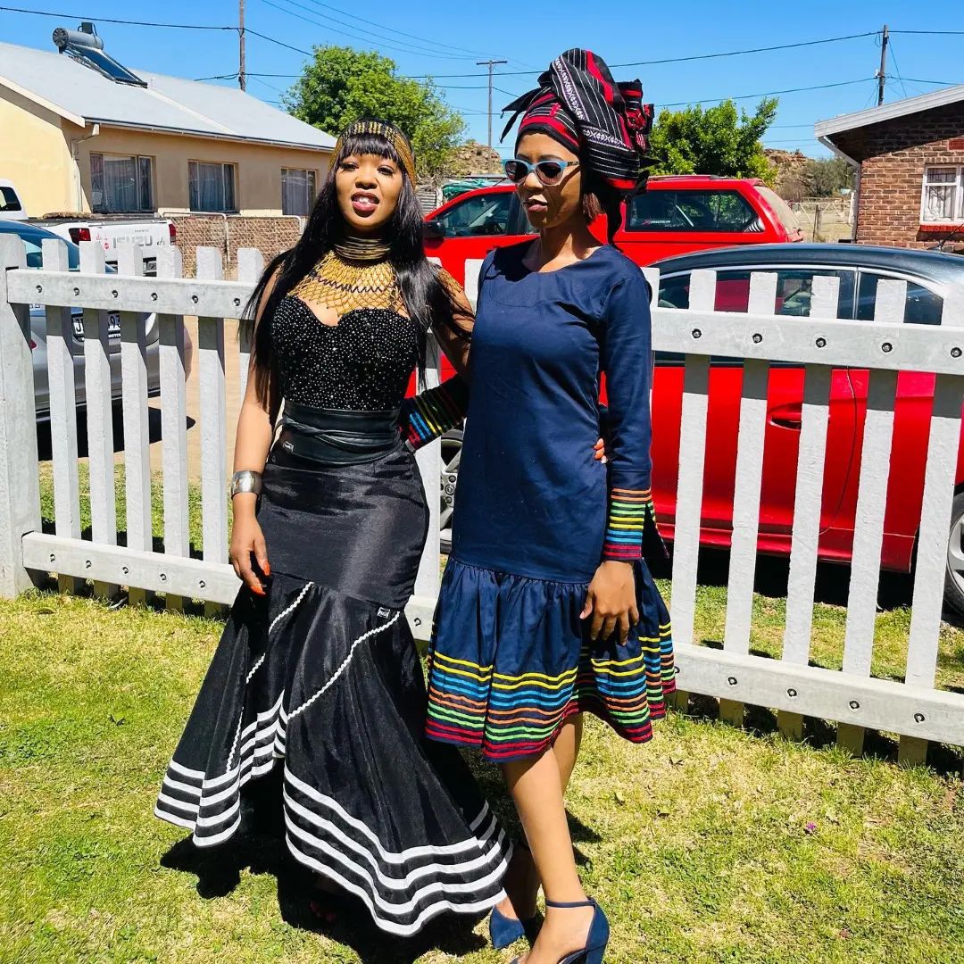 Gorgeous Xhosa Traditional Dresses 2024 For South African Wedding 23