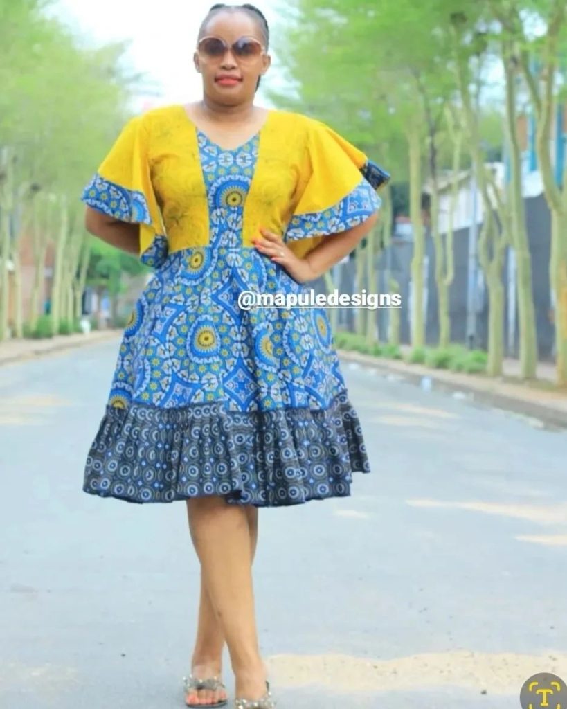 The Artistry of Tswana Fashion: How Traditional Dresses Tell a Story 26