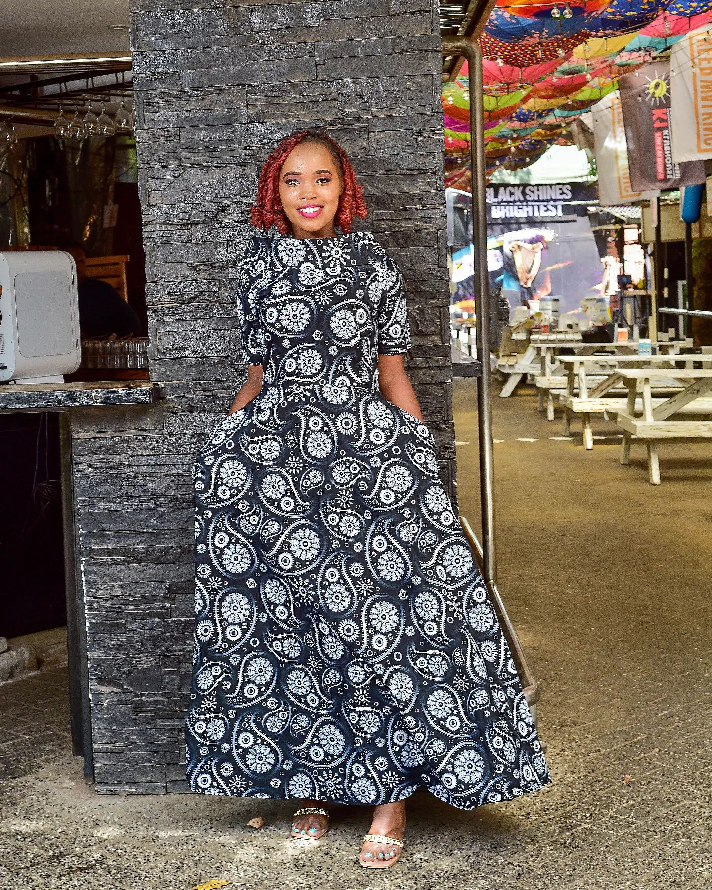 Kitenge Catwalk: Celebrity-Inspired Dress Designs You Can Rock 34