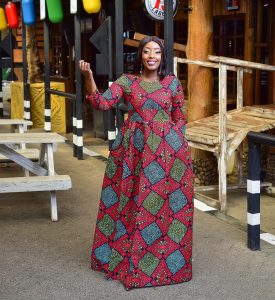 Kitenge Catwalk: Celebrity-Inspired Dress Designs You Can Rock 12