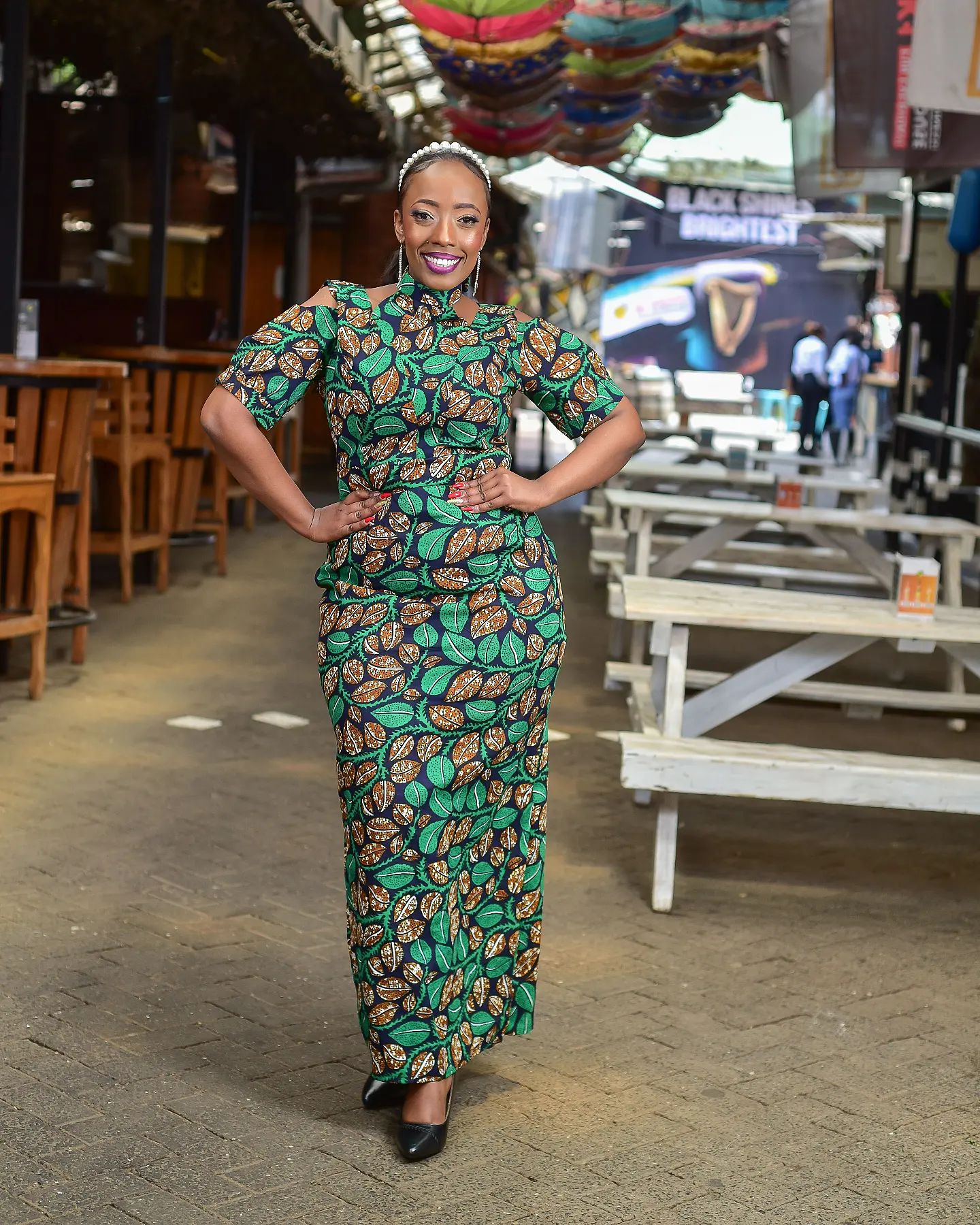 Kitenge Catwalk: Celebrity-Inspired Dress Designs You Can Rock 26