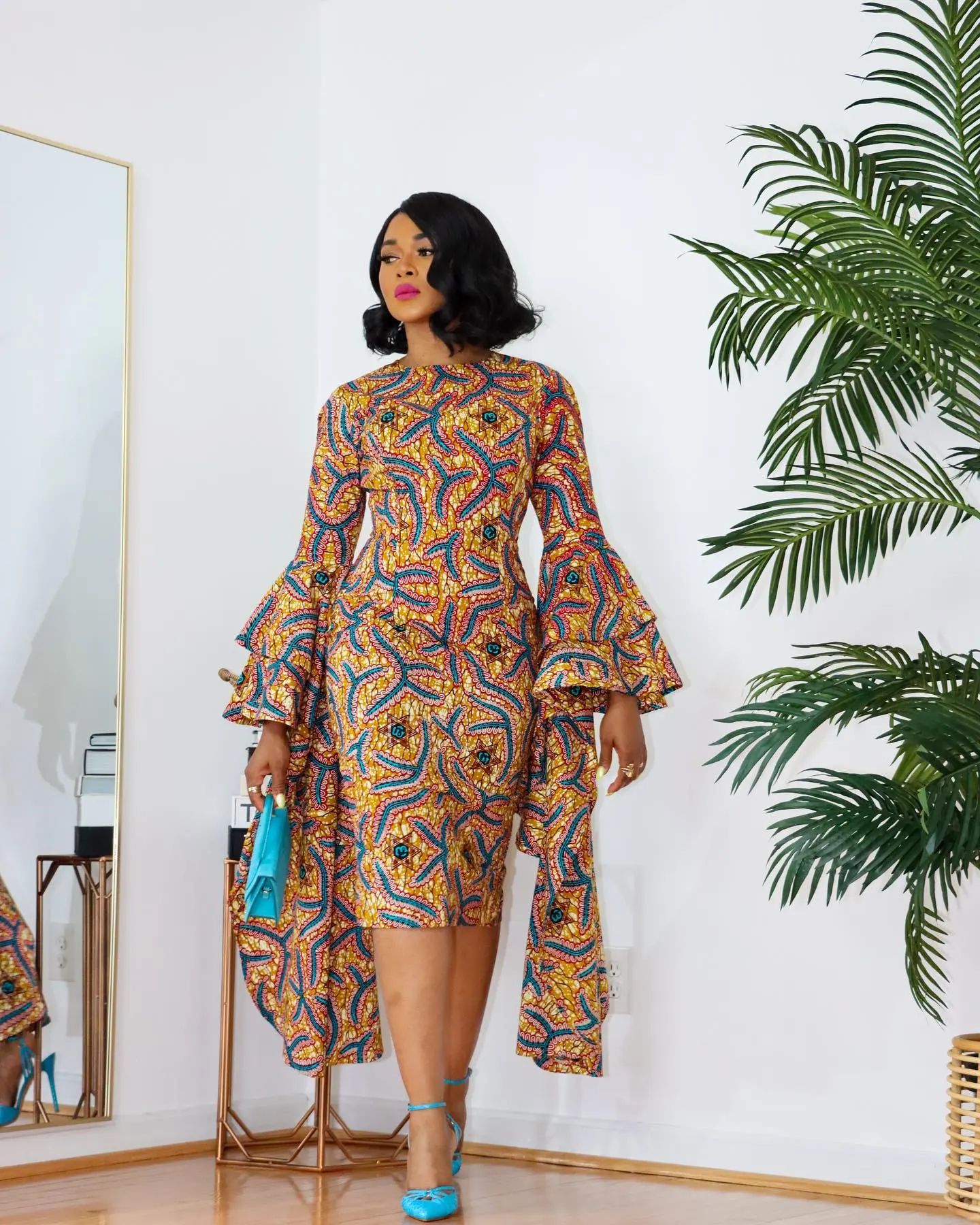 Maxi Magic: Flowing Ankara Dresses for Every Occasion 25